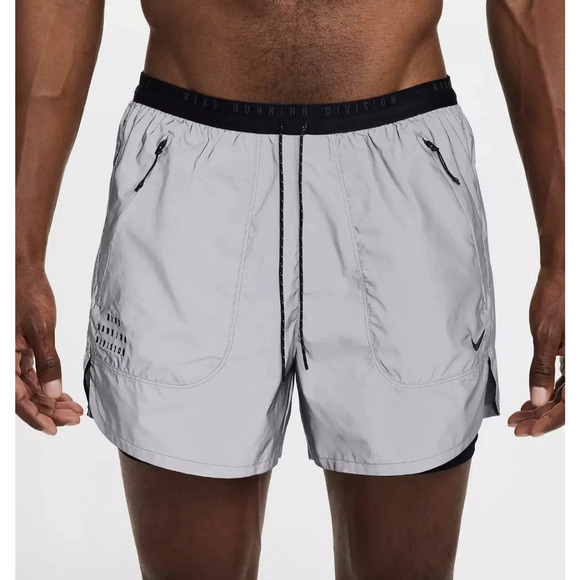 Nike Run Division Dri-Fit ADV Reflective 4” Shorts Men's Size L FZ1123-035 New